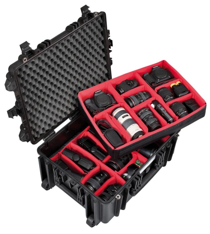 GT Explorer Case 5326.BPH schwarz Trennwand-Set