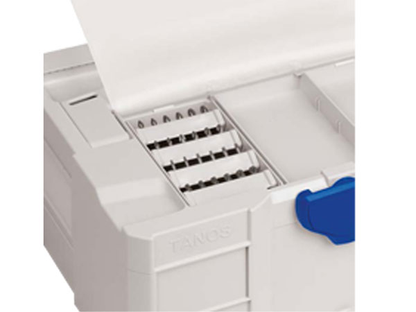 Tanos MINI Systainer I T-Loc for Small Bits (6 compartments)